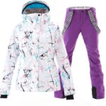 Womens Ski Set - purple