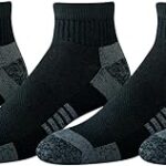 mens 6-pack Performance Cotton Cushioned Athletic Ankle Socks