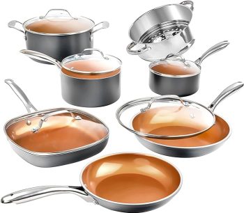 Gotham Steel 12 Piece Pots