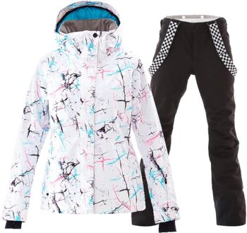 Womens Ski Set - black